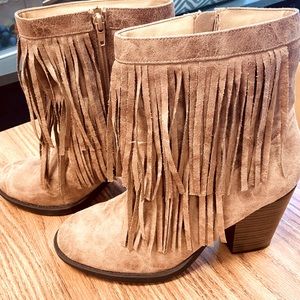 Soda Booties Taupe